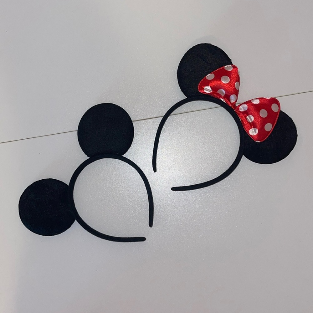 Mickey and Minnie Ears Headbands